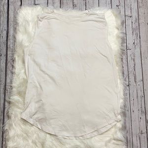Men’s Lululemon White Muscle Tee sz L